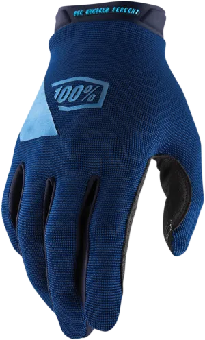 100% Ridecamp Gloves - Navy - Large 10011-00017