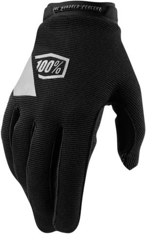 100% Women's Ridecamp Gloves - Black/Charcoal - XL 10013-00004
