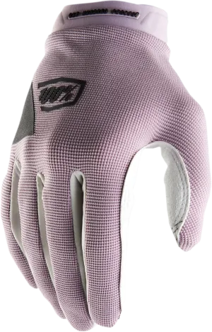 100% Women's Ridecamp Gloves - Lavender - Medium 10013-00012