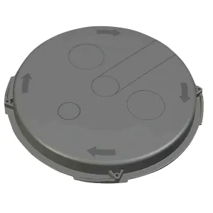 1537ADL Advanced Drainage Systems 19 In. Dia Polyethylene Locking Sump Basin Lid