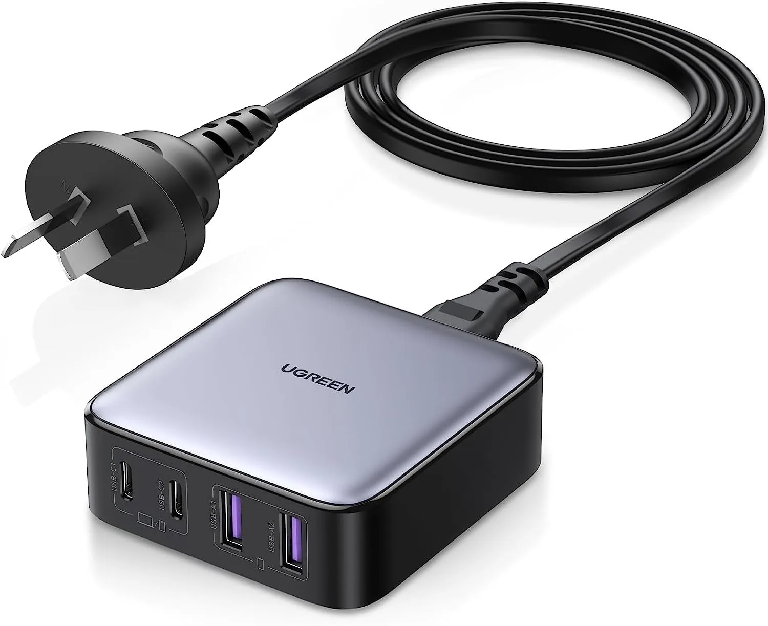 15611 65W USB-C Charger | Nexode 4-Port GaN II Charging Station