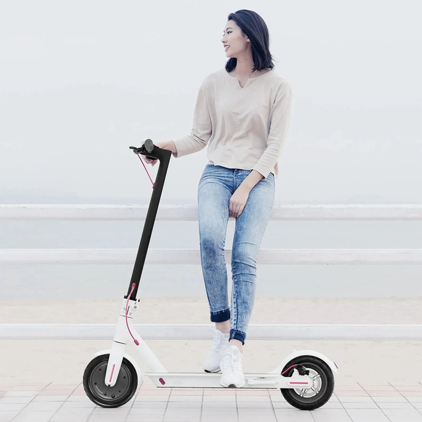 250W 350W Electric Scooter Engine Motor Wheel for MI Xiaomi MiJia M365 Pro Motor Replacement Anti-skid Tire Scooters Accessories