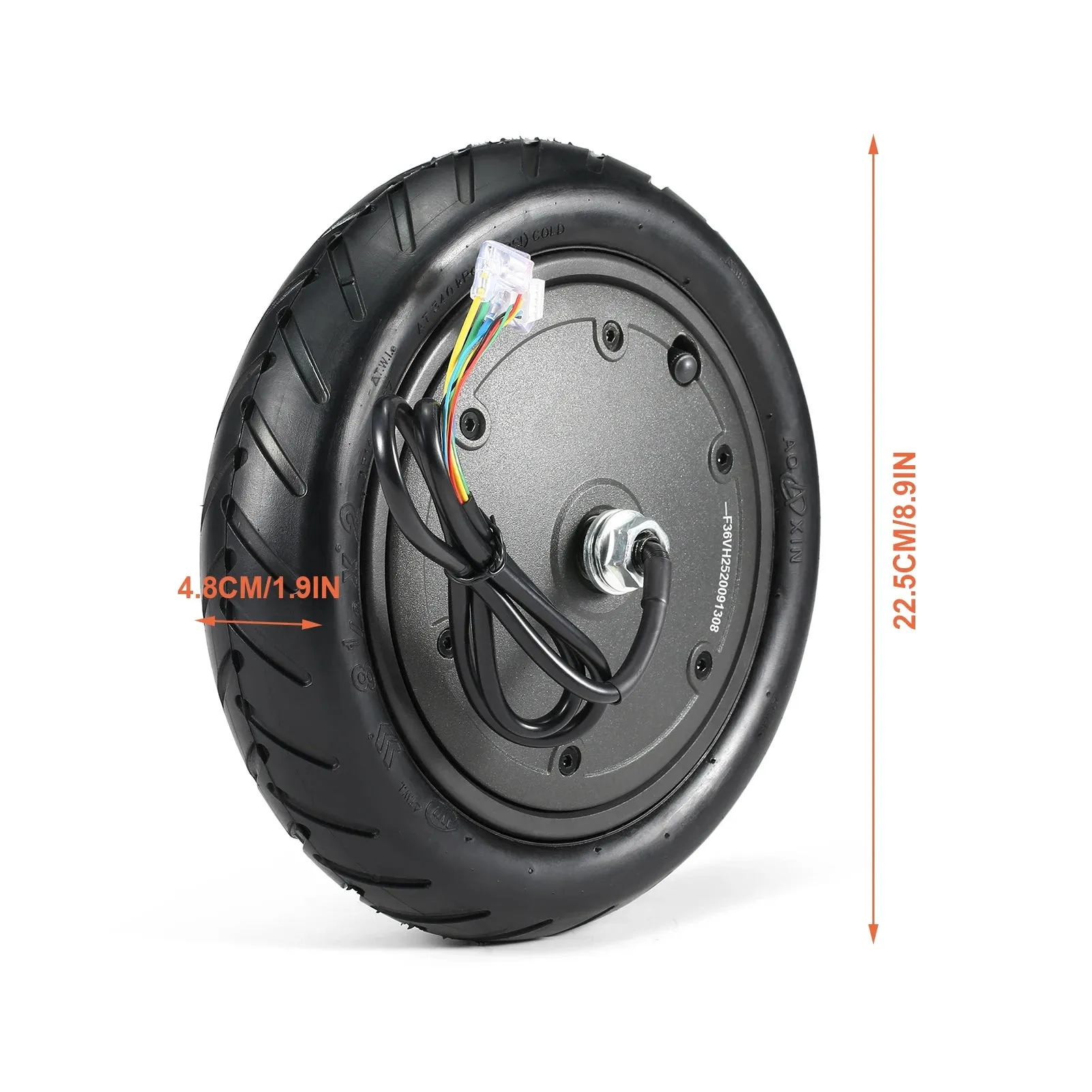 250W 350W Electric Scooter Engine Motor Wheel for MI Xiaomi MiJia M365 Pro Motor Replacement Anti-skid Tire Scooters Accessories