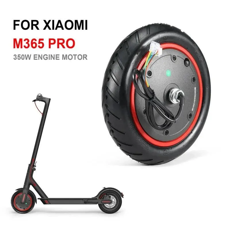 250W 350W Electric Scooter Engine Motor Wheel for MI Xiaomi MiJia M365 Pro Motor Replacement Anti-skid Tire Scooters Accessories