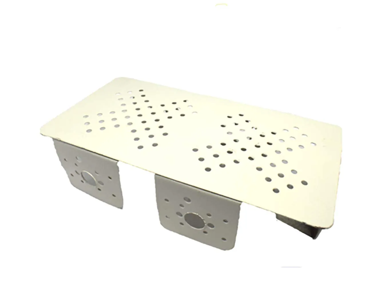 4 Wheel 1 Caster Wheel Metal Chassis for DIY Robot Car