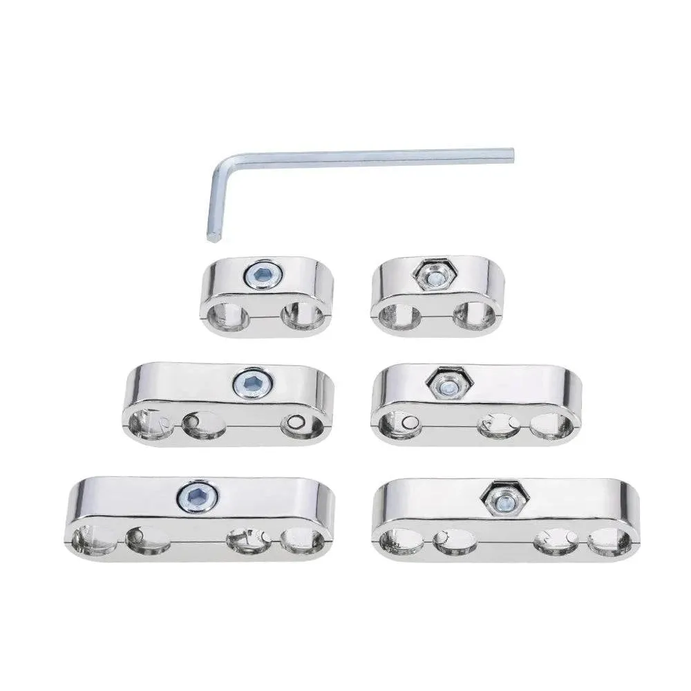 7mm 8mm Spark Plug Wire Separators Dividers Looms for Chevy for Ford Mopar Car Accessories Universal Spark Plug Wire Splitter