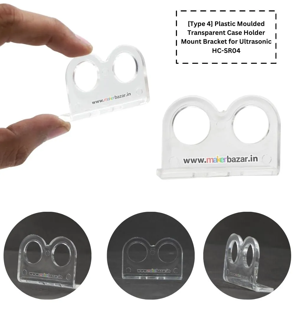 Acrylic Ultrasonic Sensor Mounting Bracket