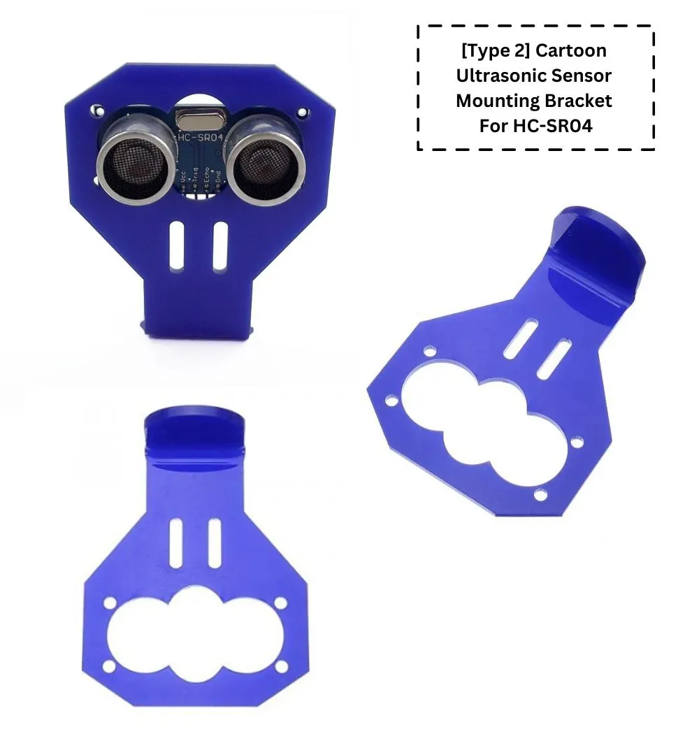 Acrylic Ultrasonic Sensor Mounting Bracket