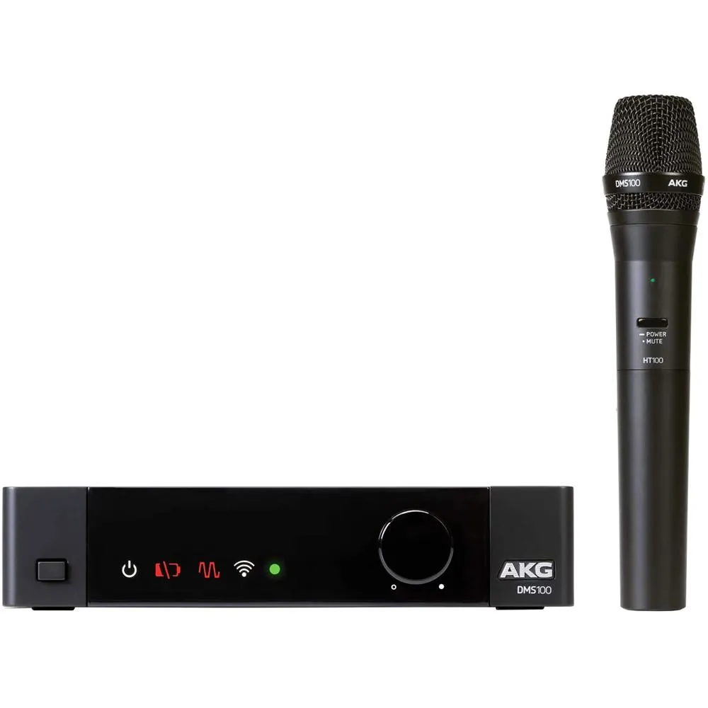 AKG Pro Audio DMS100 Digital Wireless Mic System, Vocal Set   Pop Filter   Arm Stand