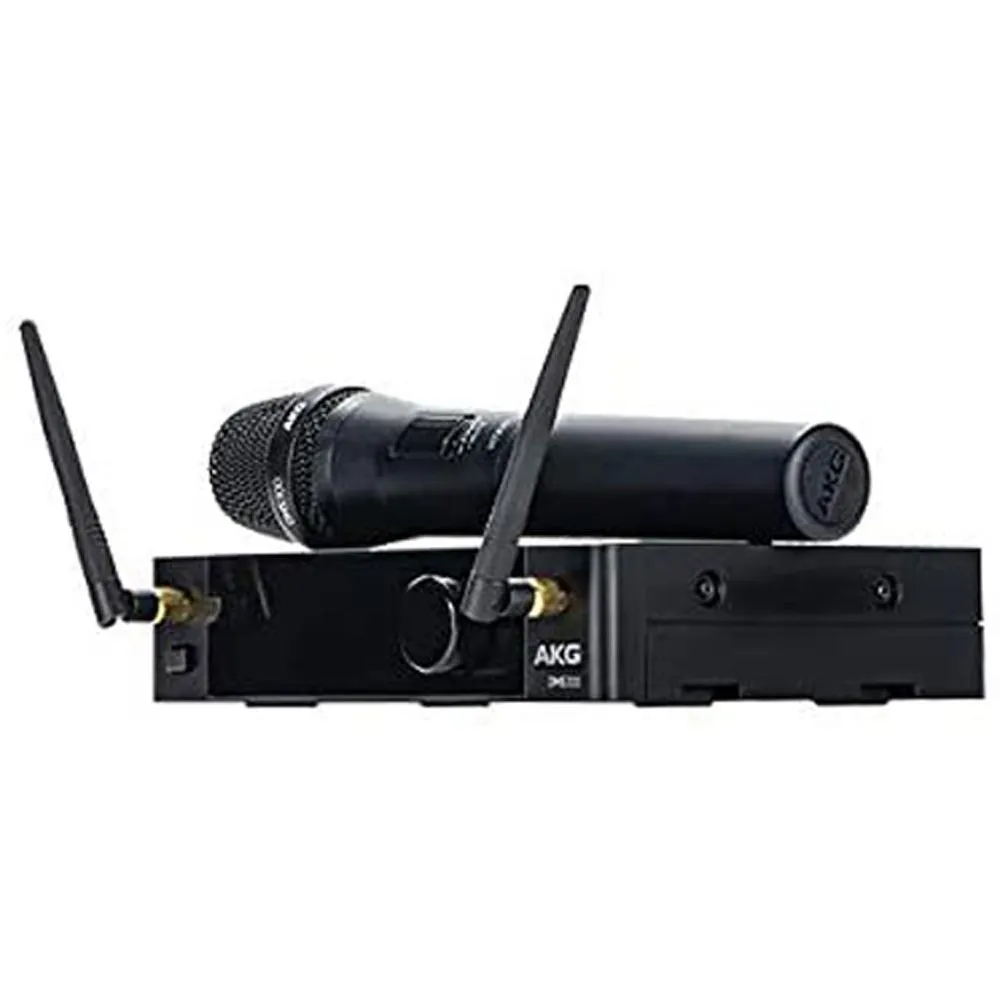 AKG Pro Audio DMS300 Digital Wireless Microphone System, Vocal Set w/ Pop Filter Kit