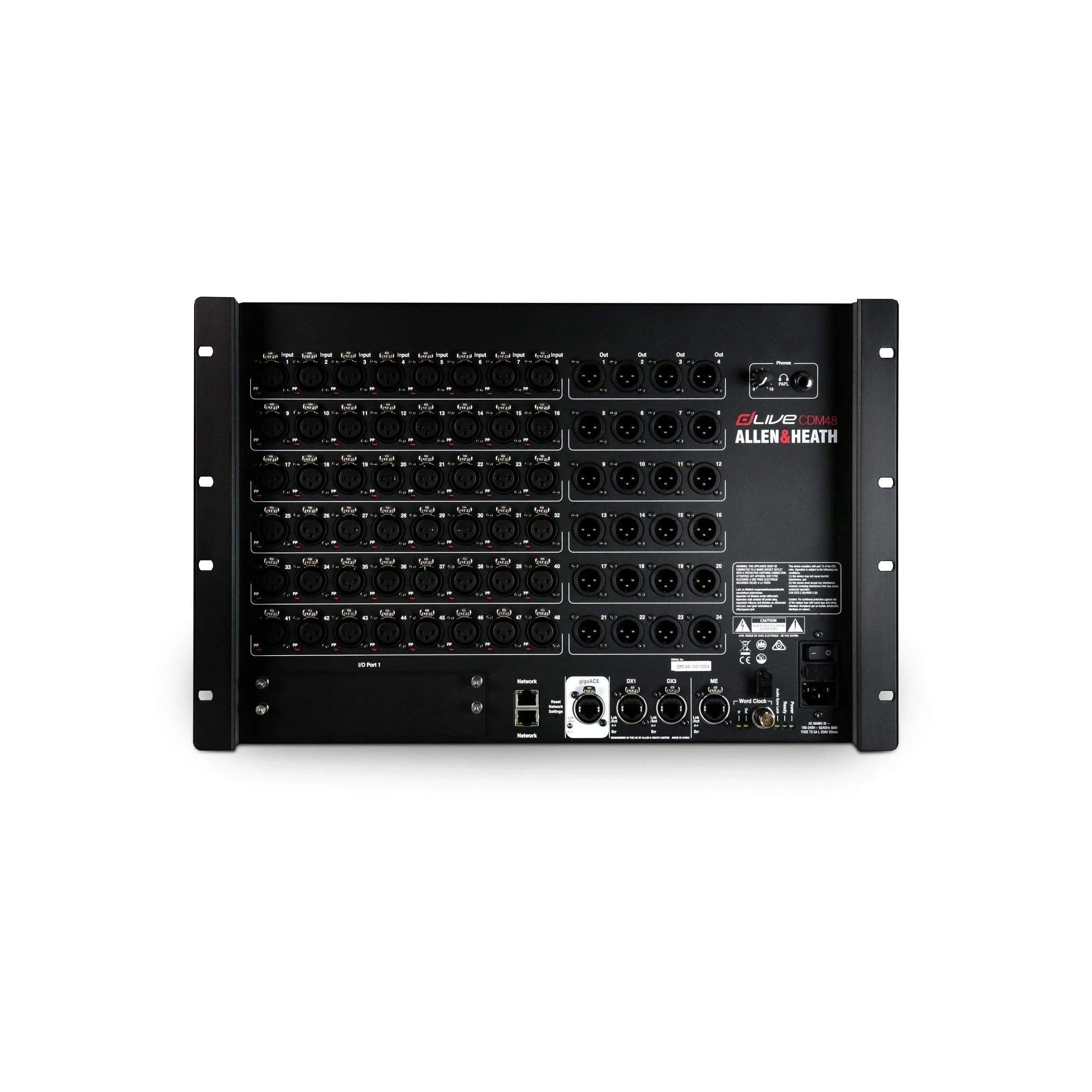 Allen & Heath dLive CDM48 48-input Digital Stagebox