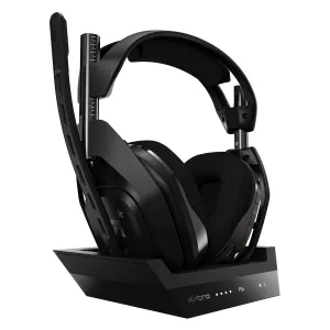 Astro A50 Wireless   Base Station for PlayStation 4 and PC Black/Silver