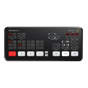 Blackmagic Design ATEM Mini Pro Video Switcher, Black