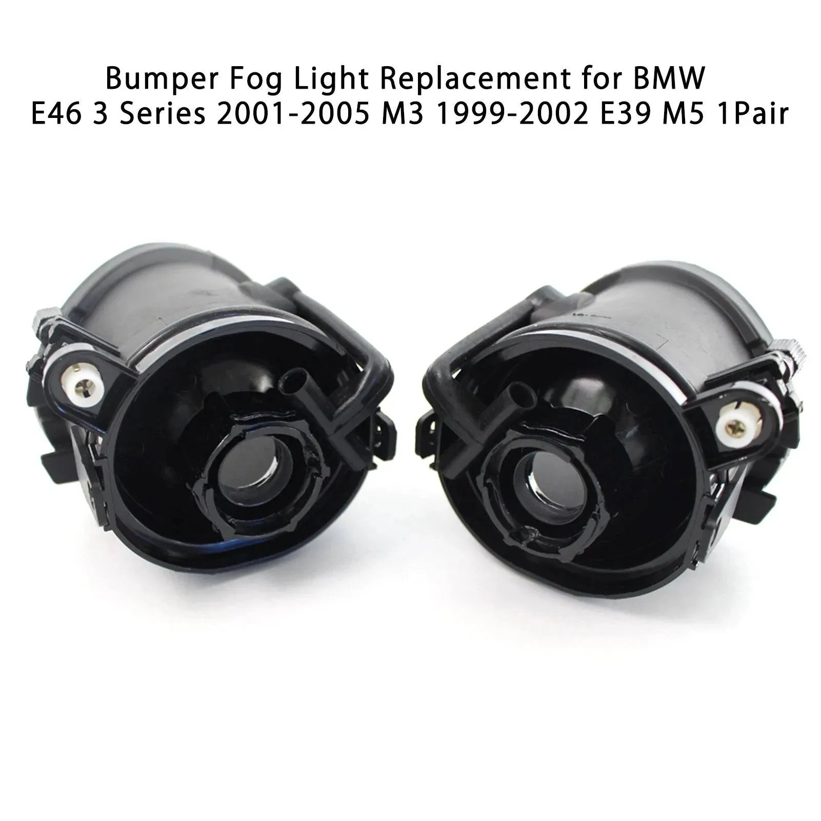 Bumper Fog Light Replacement for BMW E46 3 Series 2001-2005 M3 1999-2002 E39 M5 1Pair(No bulbs) Car Accessories