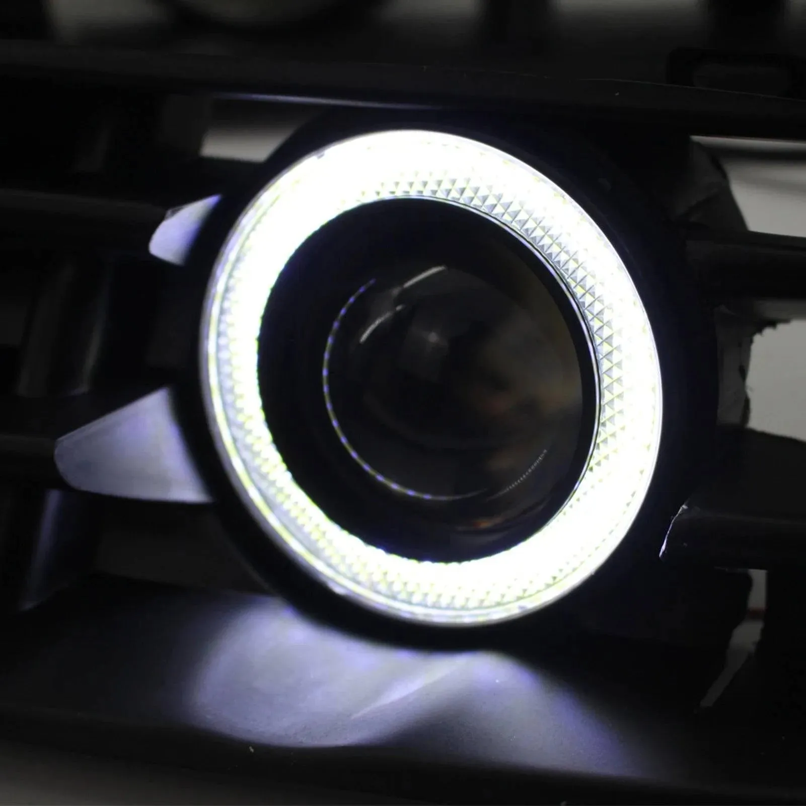 Car Fog Light LED Front Bumper Grille DRL Lamp Part Replacement For VW Jetta Bora Mk4 99-04 Car Accessories