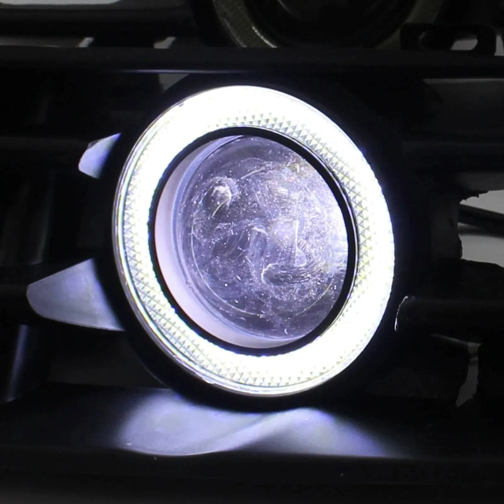 Car Fog Light LED Front Bumper Grille DRL Lamp Part Replacement For VW Jetta Bora Mk4 99-04 Car Accessories
