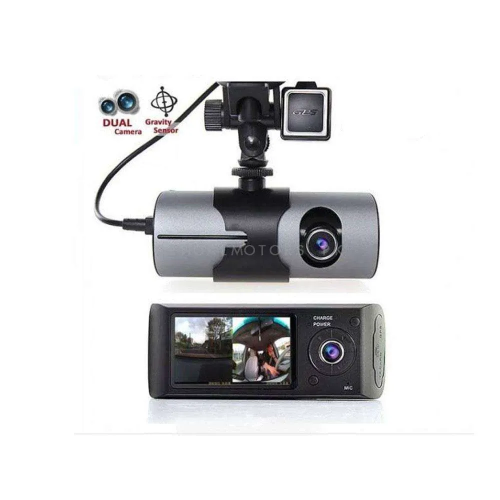 Dashboard DVR (Digital Video Recorder) Dual Camera HD