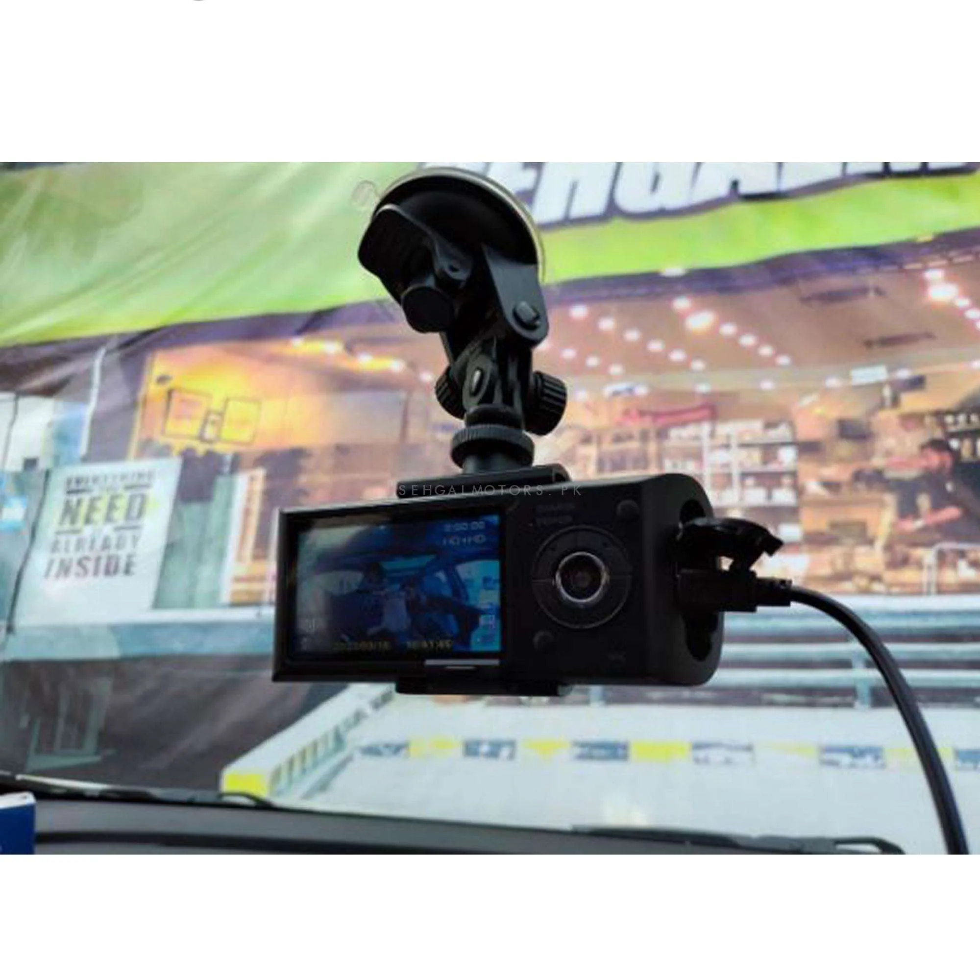 Dashboard DVR (Digital Video Recorder) Dual Camera HD