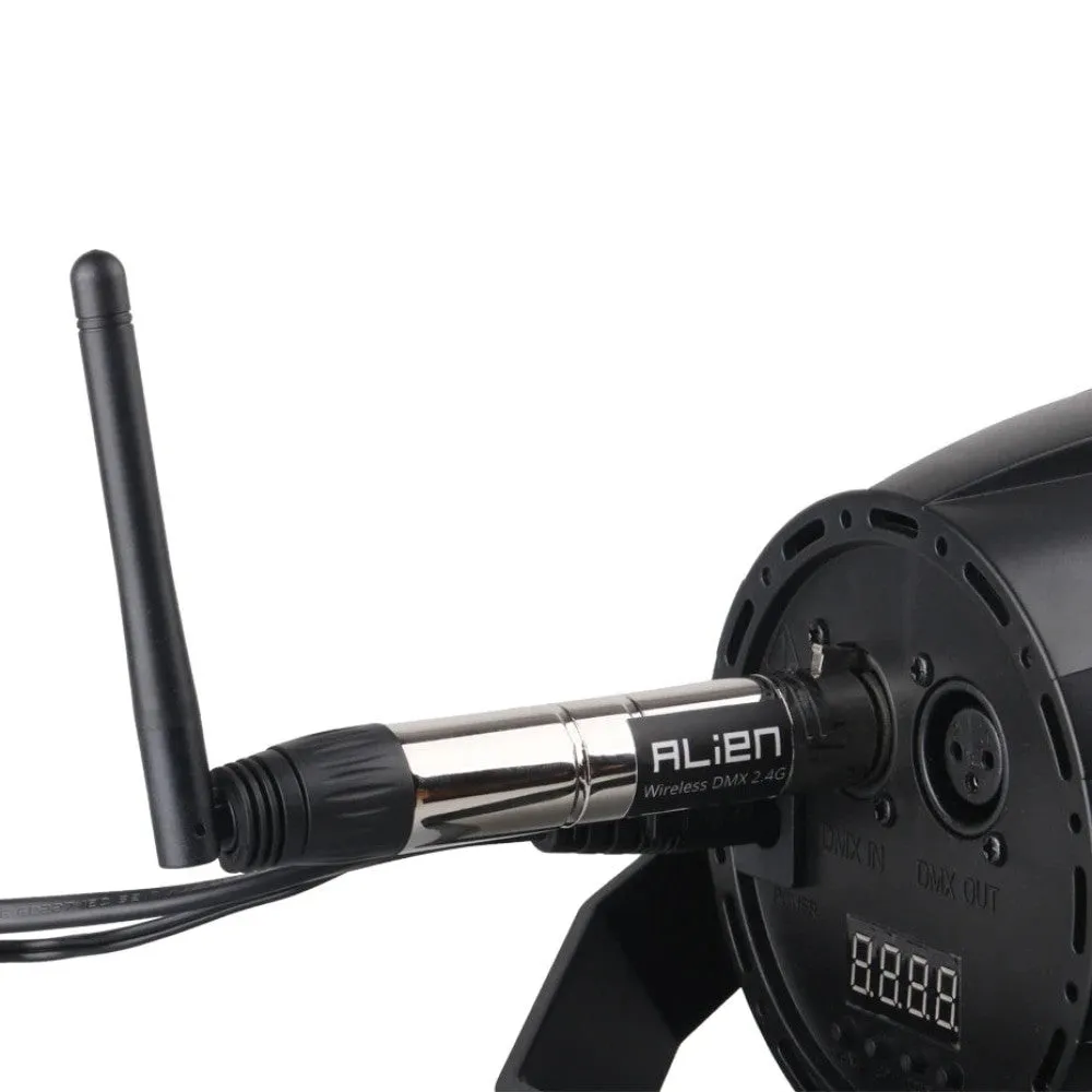 Dmx512 Wireless 2.4g 126 Channels Transmitter Receiver 400m Control for Led Stage Light Disco Dj Party Stage Par Laser