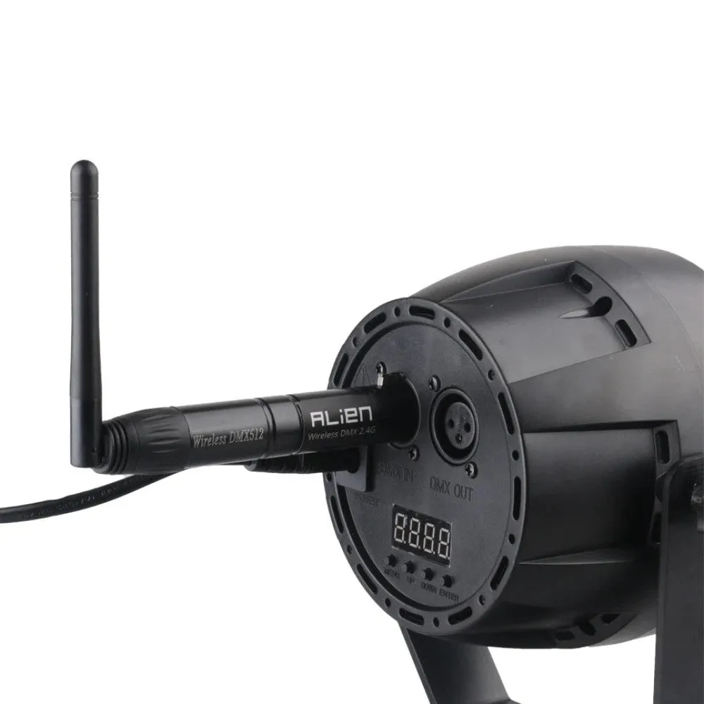 Dmx512 Wireless Controller Receiver Transmitter 2.4g Ism Dif Communication Distance 300m for Stage Par Dj Disco Bar Lights