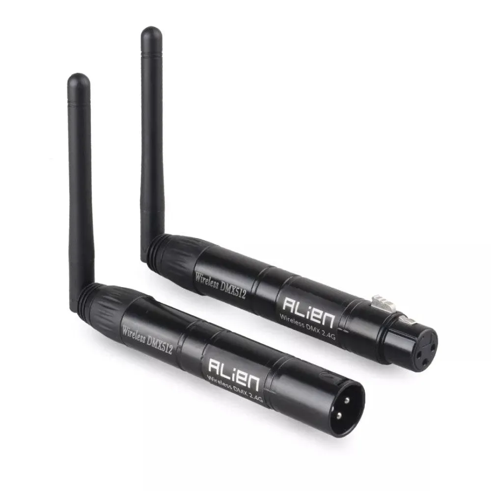 Dmx512 Wireless Controller Receiver Transmitter 2.4g Ism Dif Communication Distance 300m for Stage Par Dj Disco Bar Lights