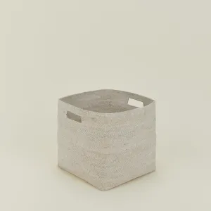 Essential Square Basket - White