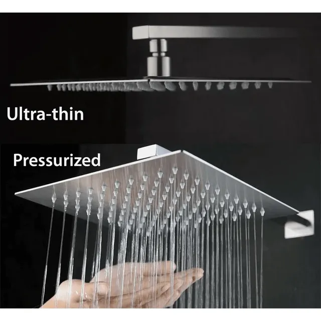 FaucetWorld - Full Thermostatic 3 Way Shower Sets