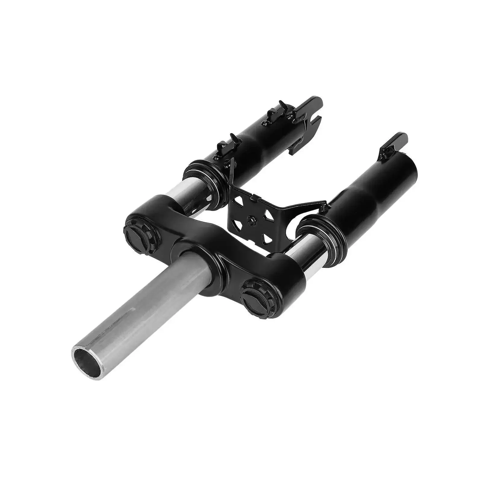 Front Suspension Kit Electric Scooters Fork Shock Absorption Parts with Front Mudguard & Kickstand Compatible with F20 F25 F30