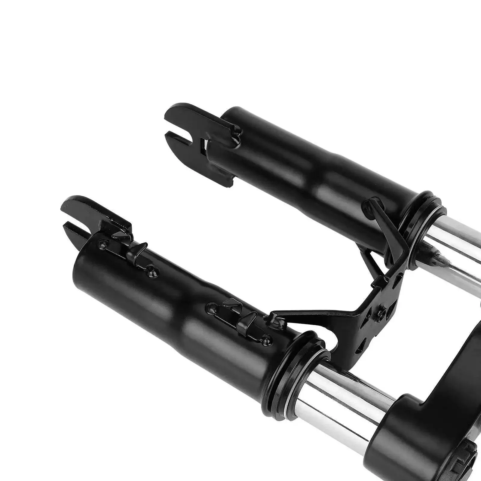 Front Suspension Kit Electric Scooters Fork Shock Absorption Parts with Front Mudguard & Kickstand Compatible with F20 F25 F30