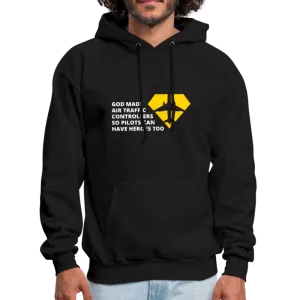God Made Air Traffic Controllers Men's Hoodie