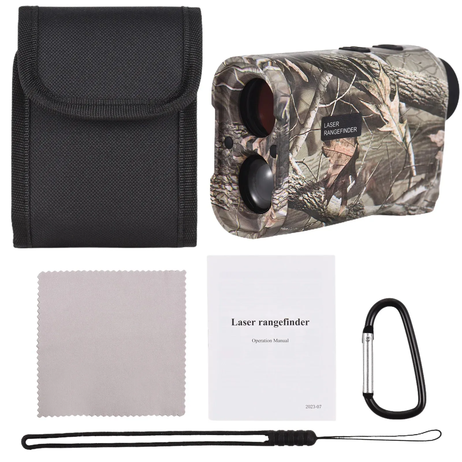 Golf Laser Rangefinder Digital Hunting With Height and Angle Measurement Monocular Telescope 600M / 800M / 1000M