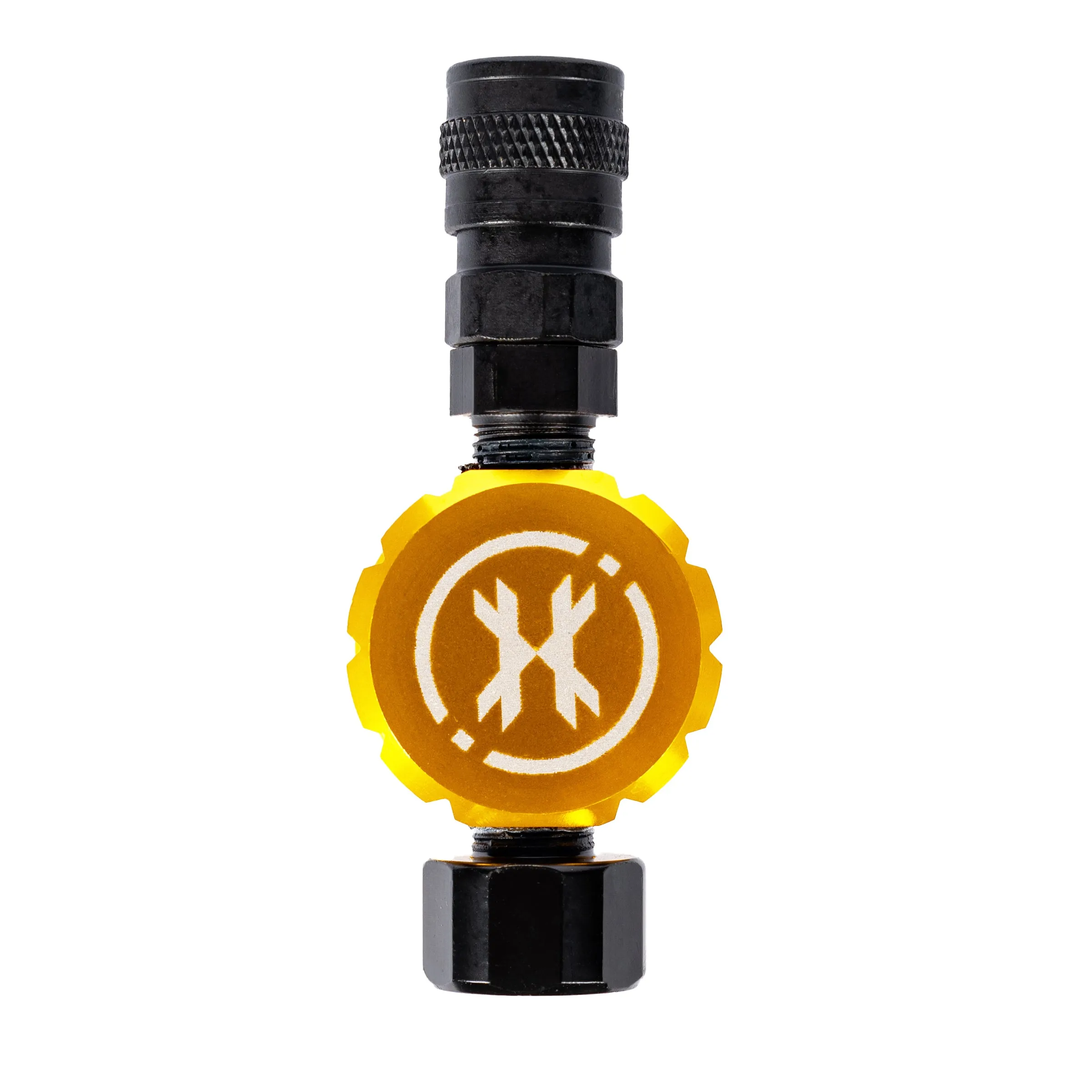 Hostile XLP Regulator - Side Port Quick-Disconnect - Gold