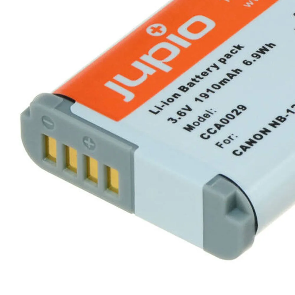 Jupio Li-Ion 3.6V 1910mAh Rechargeable Battery For Canon NB-12L Camera