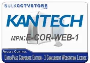 Kantech E-COR-WEB-1 EntraPass Corporate Edition - 1 Concurrent Webstation License