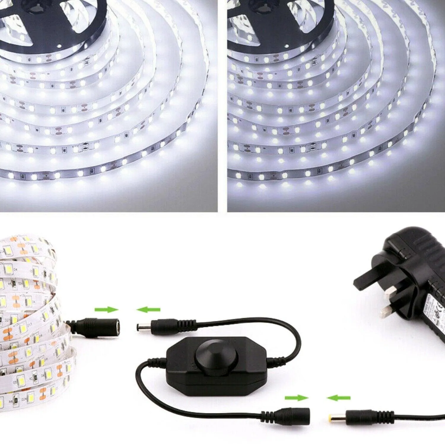 LED Strip & Neon Flex Dimmer DC 12V Adjustable Brightness Single Colour