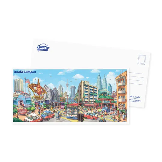 LOKA MADE Panorama Postcard