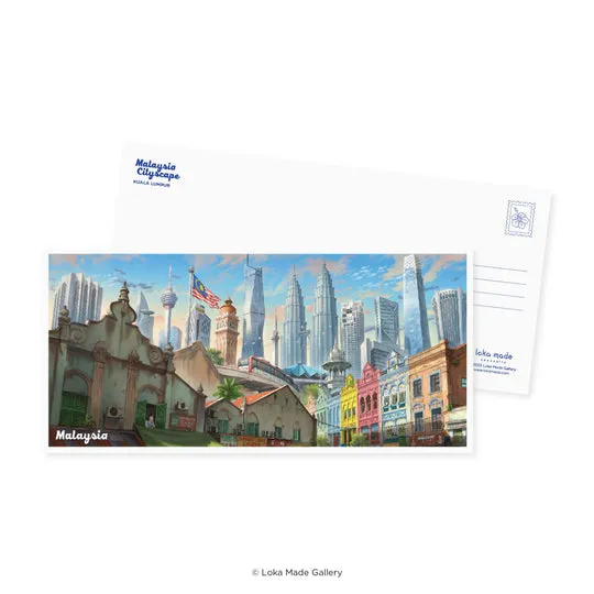 LOKA MADE Panorama Postcard