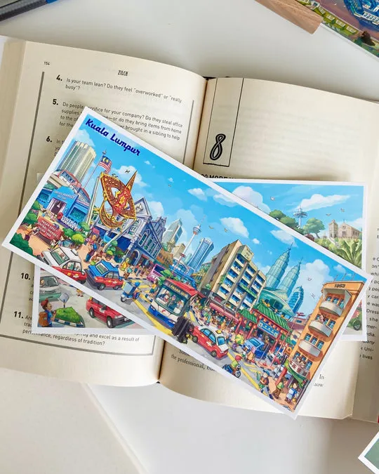 LOKA MADE Panorama Postcard