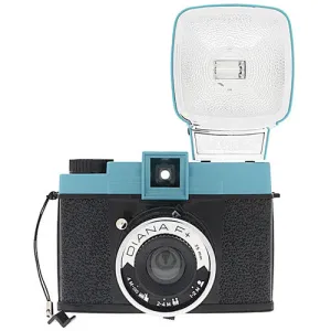 Lomography Diana F  Medium Format Camera (Teal and Black)