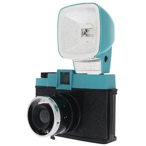 Lomography Diana F  Medium Format Camera (Teal and Black)