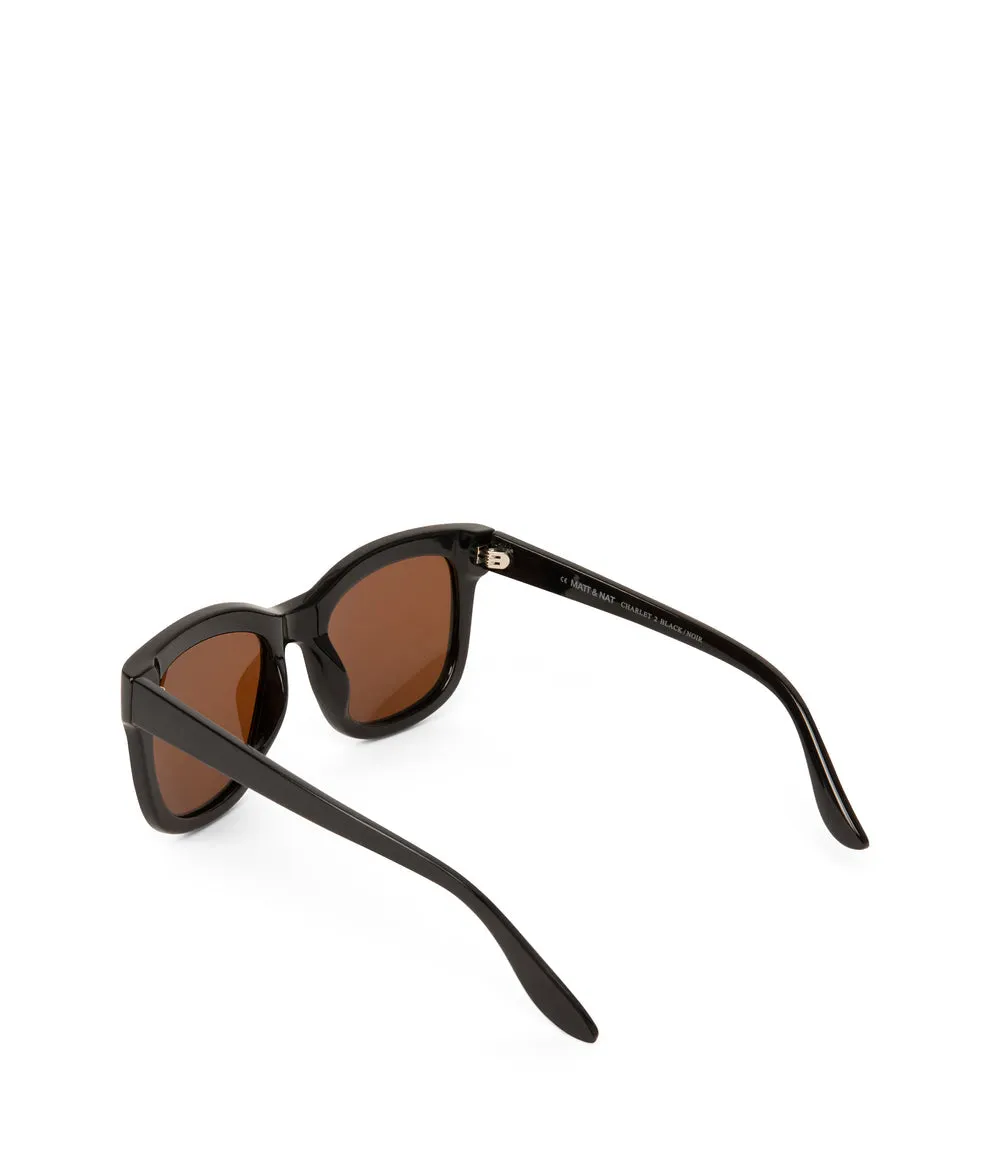 Matt & Nat Charlet Polarized Sunglasses - Black/Brown