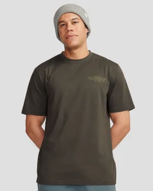 Men's Exploration Organic Cotton T-shirt - Dark Moss
