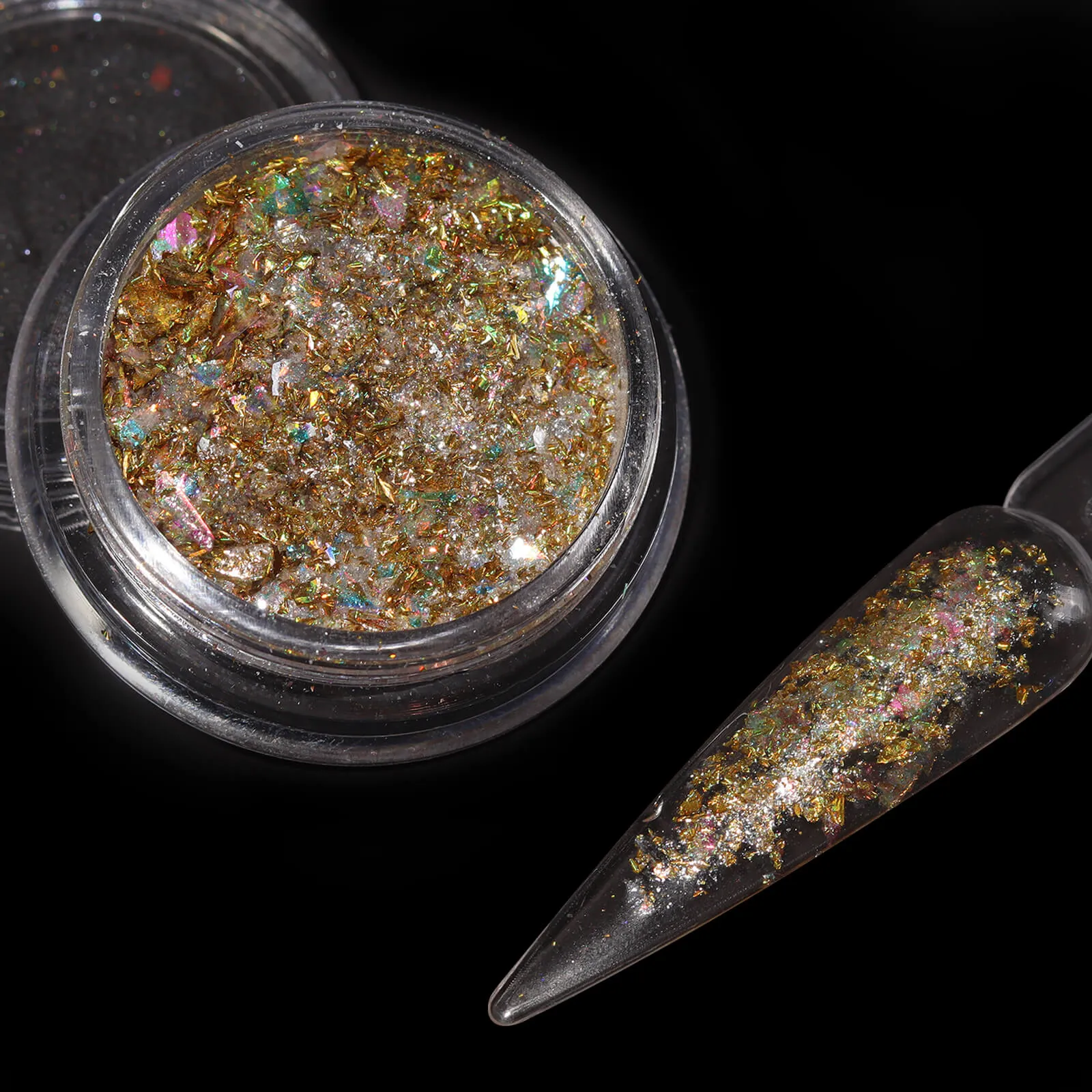 Metallic Opal Flakes Set