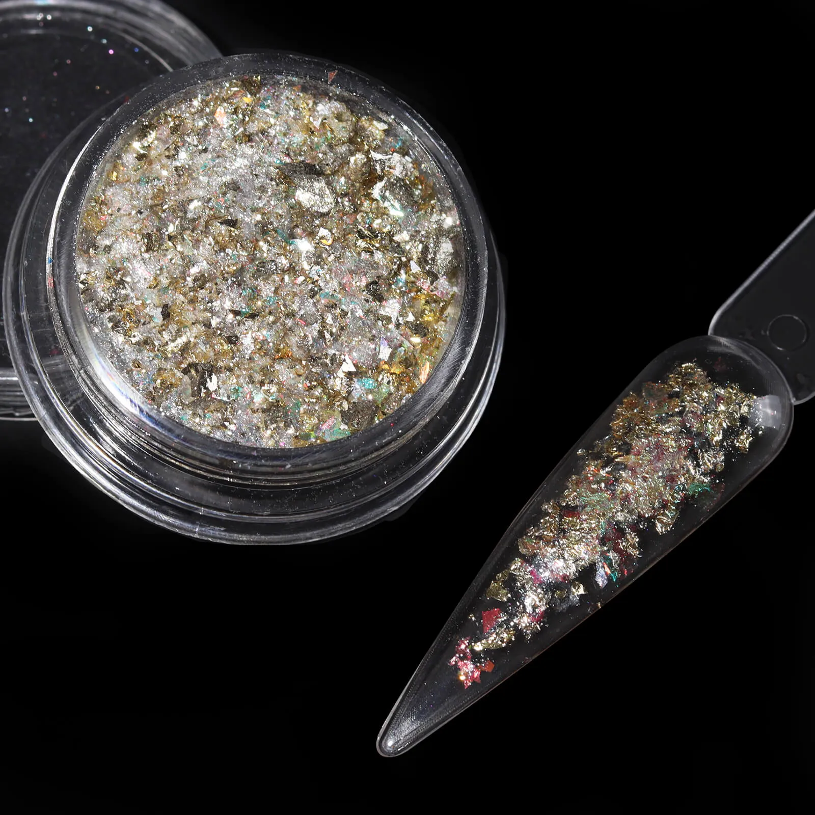 Metallic Opal Flakes Set