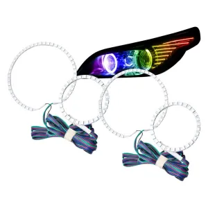 Oracle LED Headlight Halo Kit BMW 5 Series (2003-2010) Multicolored