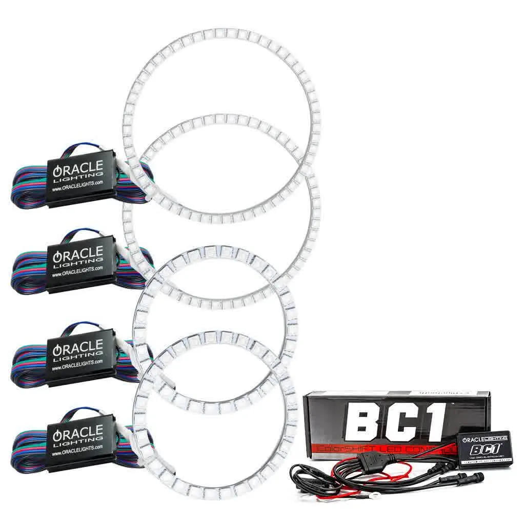 Oracle LED Headlight Halo Kit Chevy Avalanche (2007-2014) Multicolored