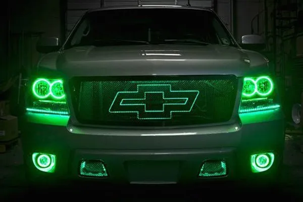 Oracle LED Headlight Halo Kit Chevy Avalanche (2007-2014) Multicolored
