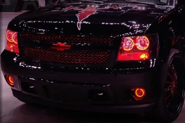 Oracle LED Headlight Halo Kit Chevy Avalanche (2007-2014) Multicolored