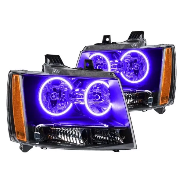 Oracle LED Headlight Halo Kit Chevy Avalanche (2007-2014) Multicolored