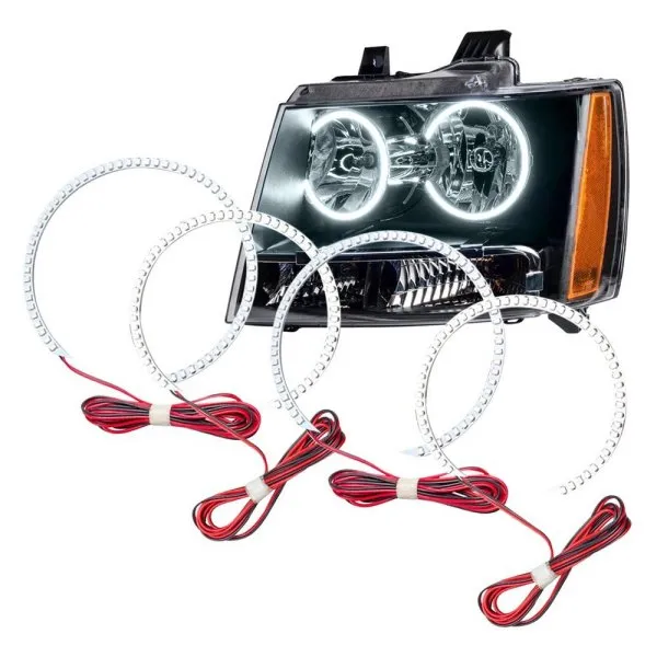 Oracle LED Headlight Halo Kit Chevy Avalanche (2007-2014) Multicolored